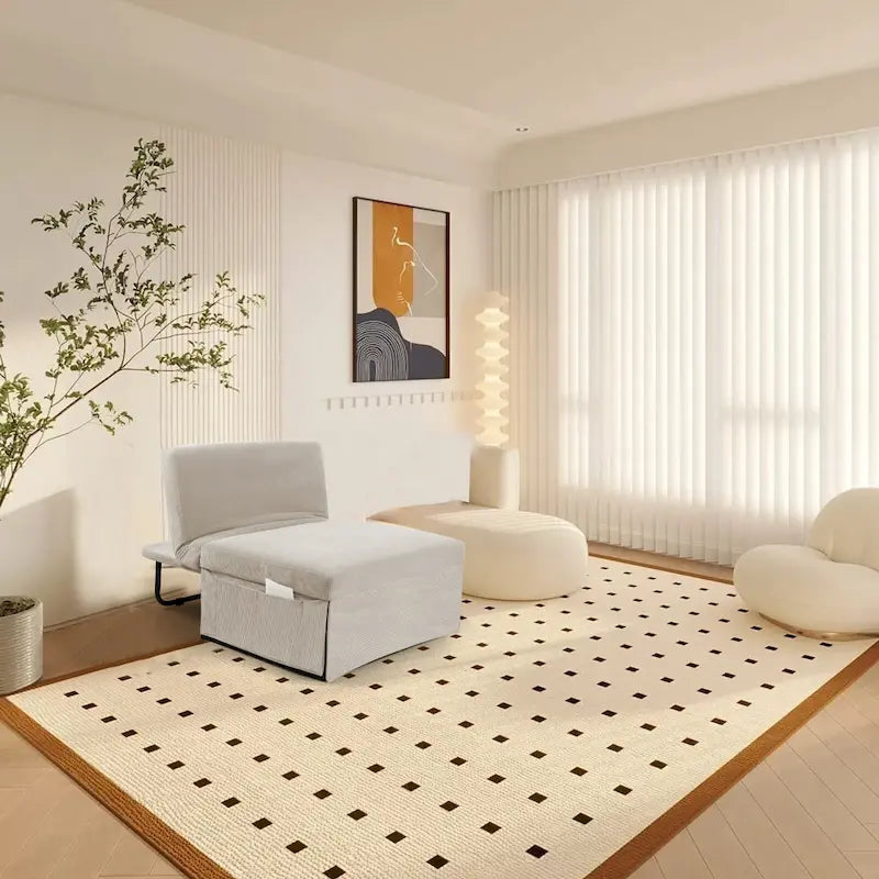 Chaise longue convertible 4-en-1 en velours côtelé blanc 36,61