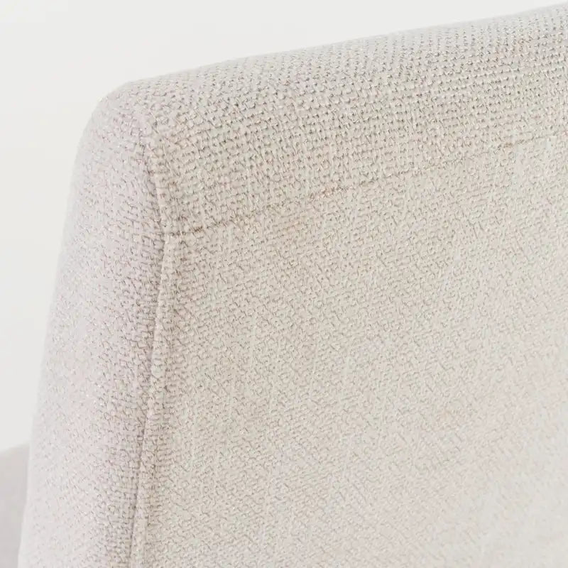 Chaise de salle à manger en tissu de style Mid-Century (lot de 2) par