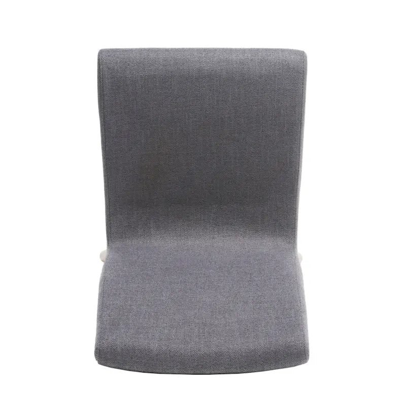 Chaise de salle à manger en tissu de style Mid-Century (lot de 2) par
