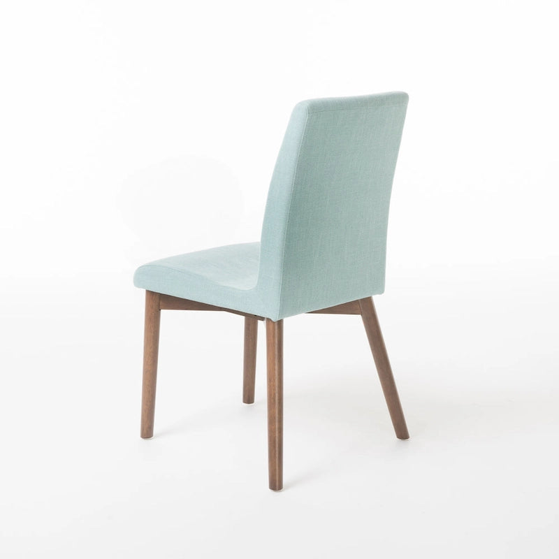 Chaise de salle à manger en tissu de style Mid-Century (lot de 2) par