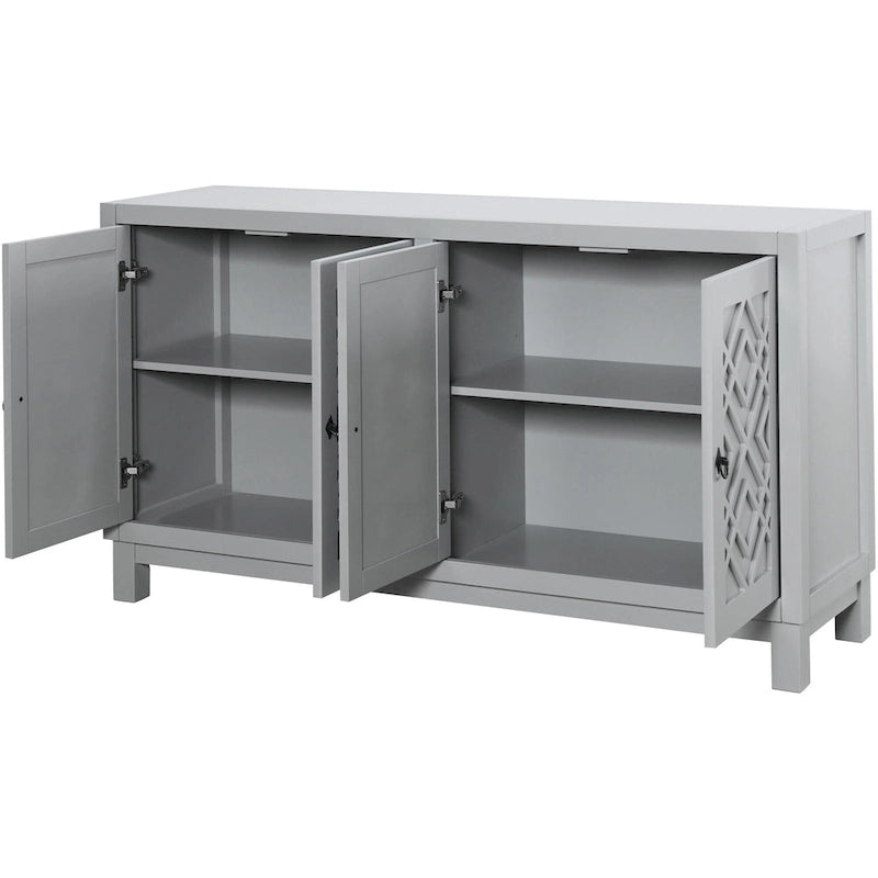 Buffet de rangement spacieux à 4 portes