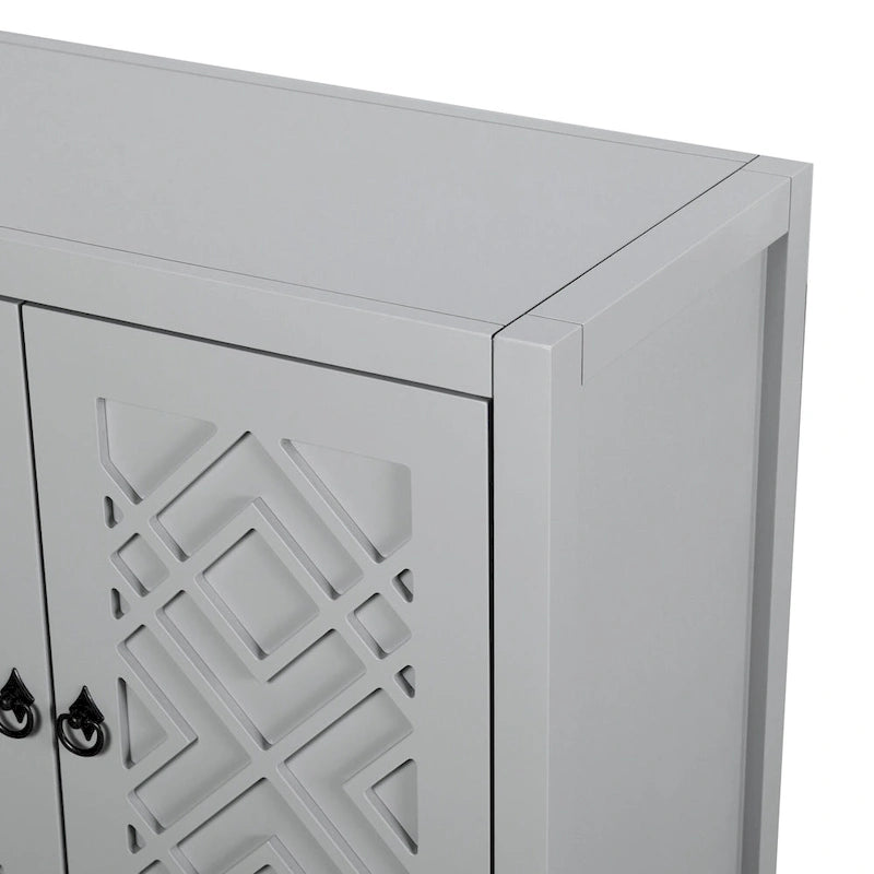 Buffet de rangement spacieux à 4 portes