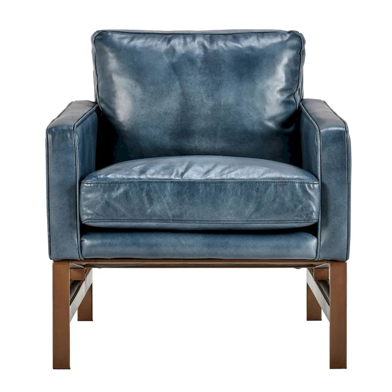 Fauteuil club en cuir pour la maison