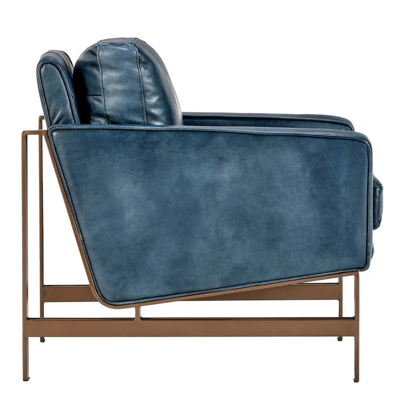 Fauteuil club en cuir pour la maison