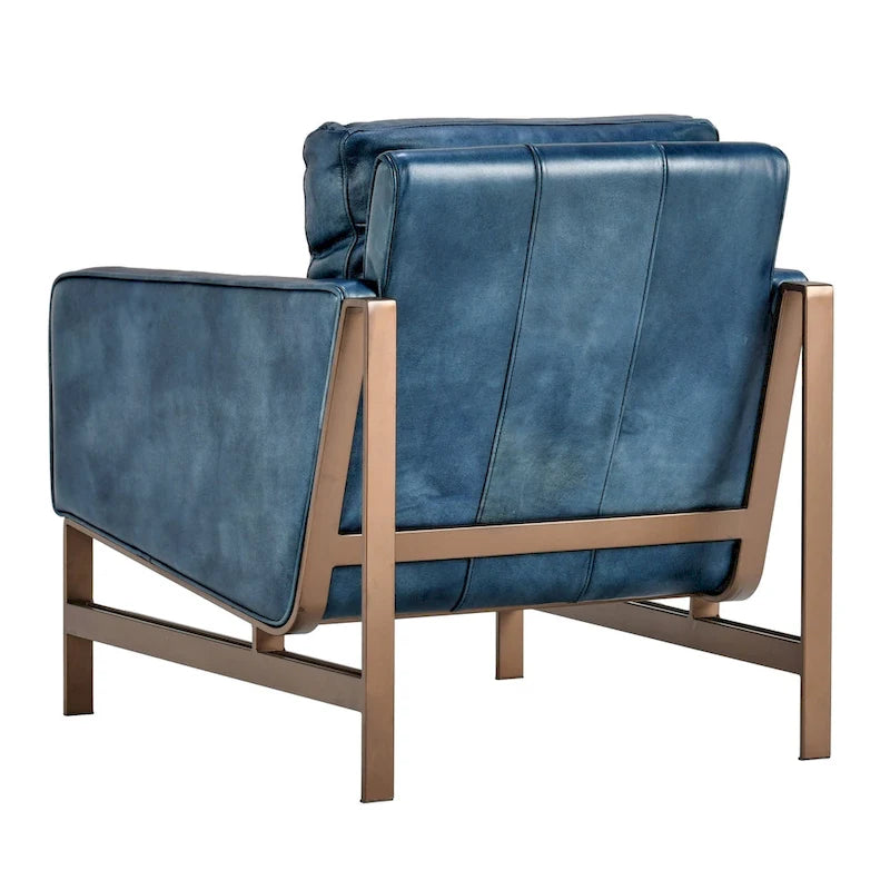 Fauteuil club en cuir pour la maison