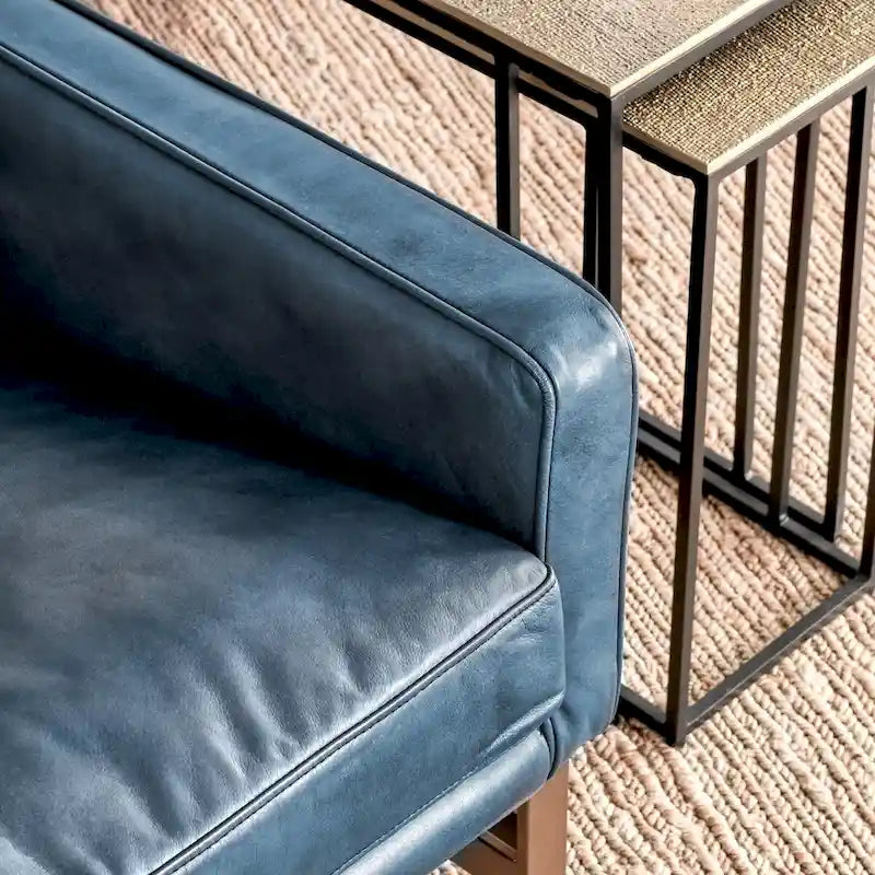 Fauteuil club en cuir pour la maison