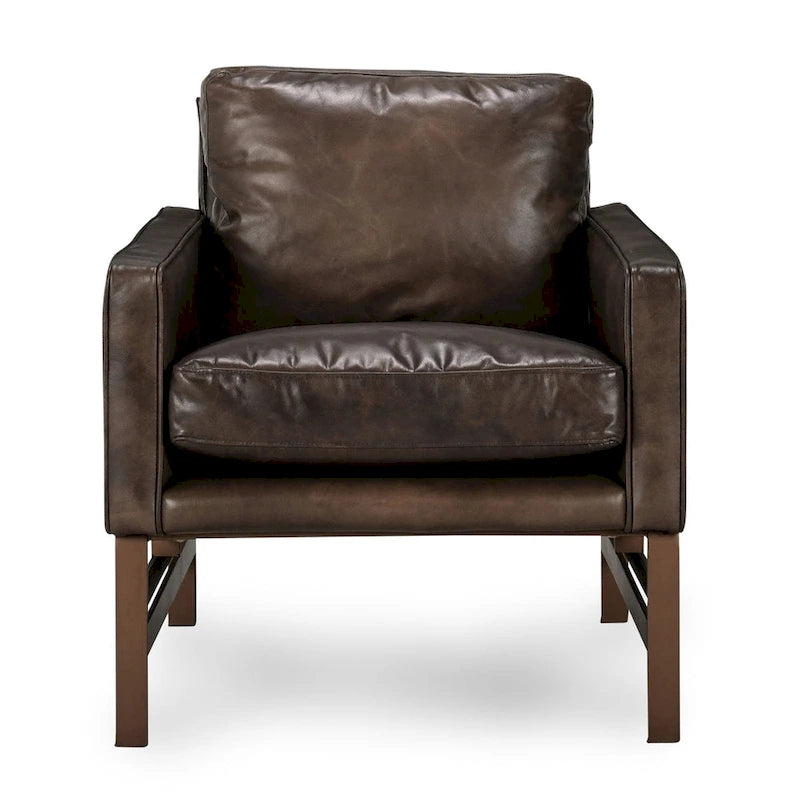 Fauteuil club en cuir pour la maison