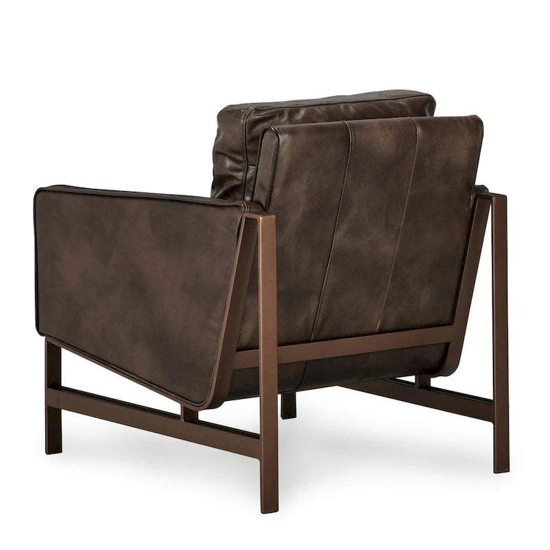 Fauteuil club en cuir pour la maison