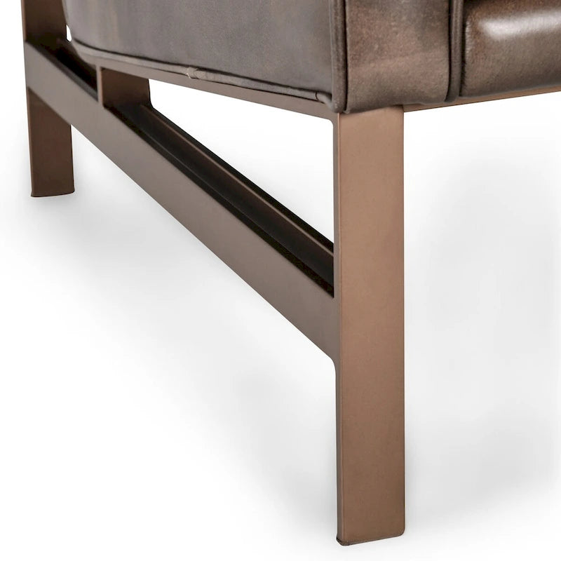 Fauteuil club en cuir pour la maison