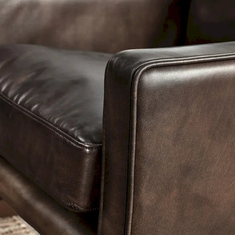 Fauteuil club en cuir pour la maison