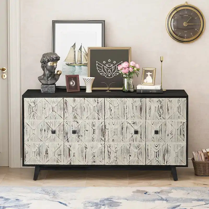 59.84 Buffet vintage 4 portes