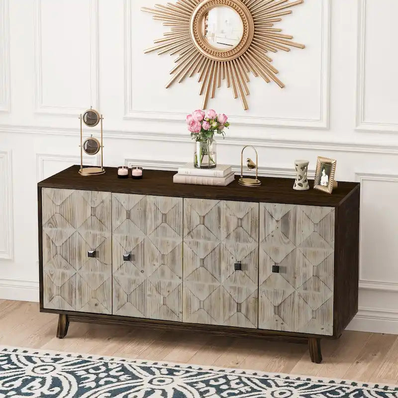 59.84 Buffet vintage 4 portes