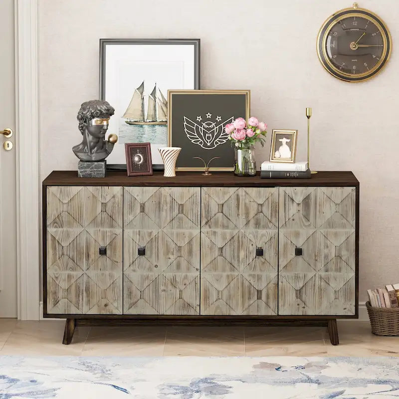 59.84 Buffet vintage 4 portes