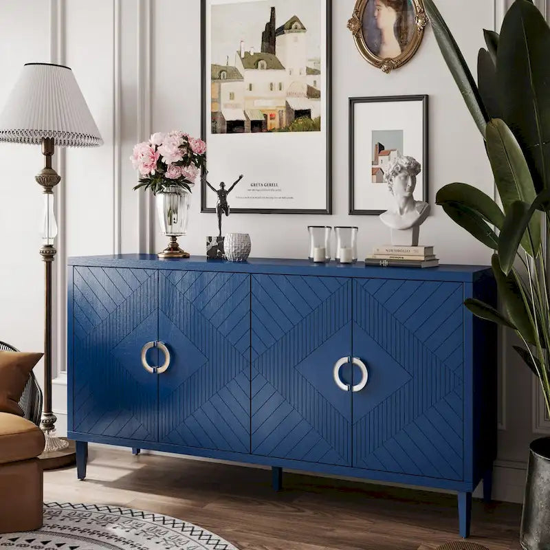 Armoire de rangement 4 portes