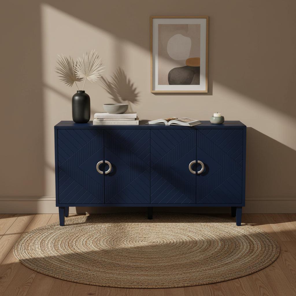 Armoire de rangement 4 portes